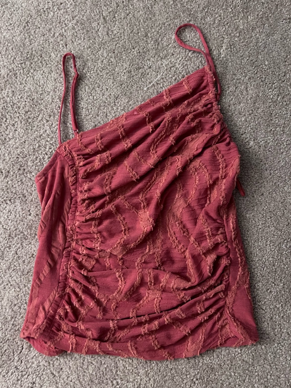 Free People Asymmetrical Textured Tank